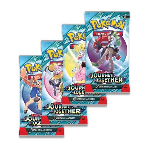 SV09 Pokémon TCG: Journey Together Enhanced – Booster Box Display (EU Version mit Box-Topper)