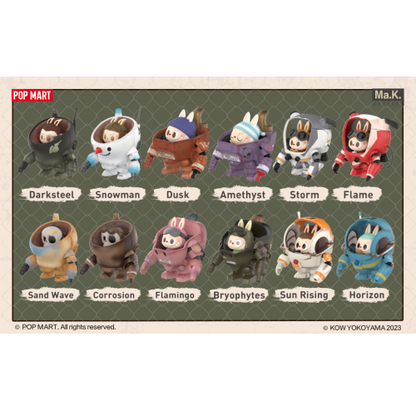 Labubu THE MONSTERS × Kow Yokoyama – Ma.K. S.A.F.S Darksteel - Mookz Majestics