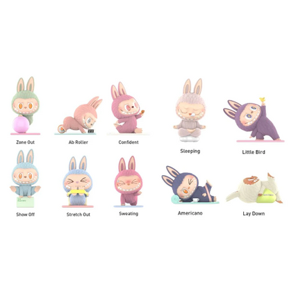 Labubu THE MONSTERS - Lazy Yoga - Mookz Majestics