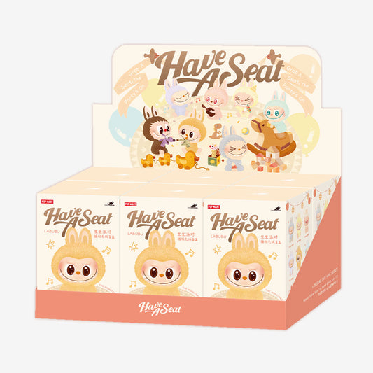 LABUBU Have a Seat Sealed Box (6 Figuren) – POP MART Blind Box Anhänger - Mookz Majestics