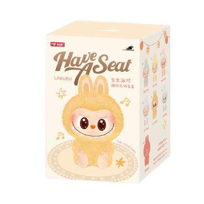 LABUBU Have a Seat Sealed Box (6 Figuren) – POP MART Blind Box Anhänger - Mookz Majestics