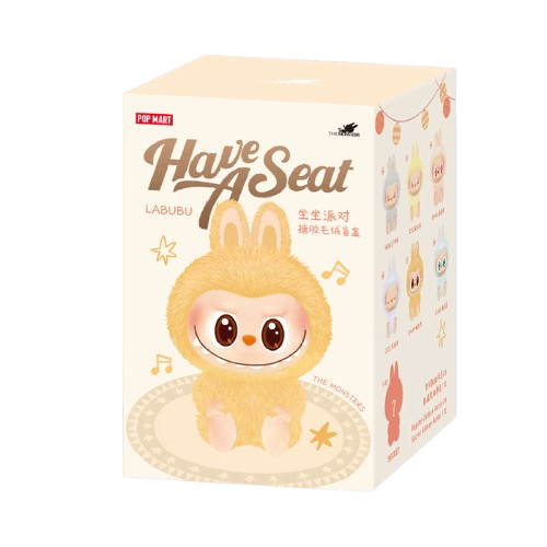 LABUBU Have a Seat Sealed Box (6 Figuren) – POP MART Blind Box Anhänger - Mookz Majestics