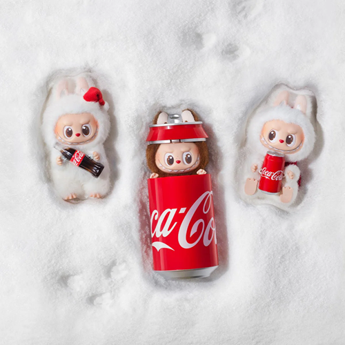 LABUBU x Coca-Cola Sealed Box (6 Figuren) – POP MART Blind Box Anhänger - Mookz Majestics