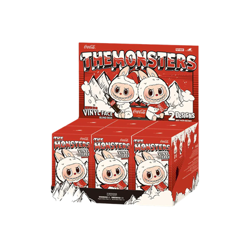 LABUBU x Coca-Cola Sealed Box (6 Figuren) – POP MART Blind Box Anhänger - Mookz Majestics