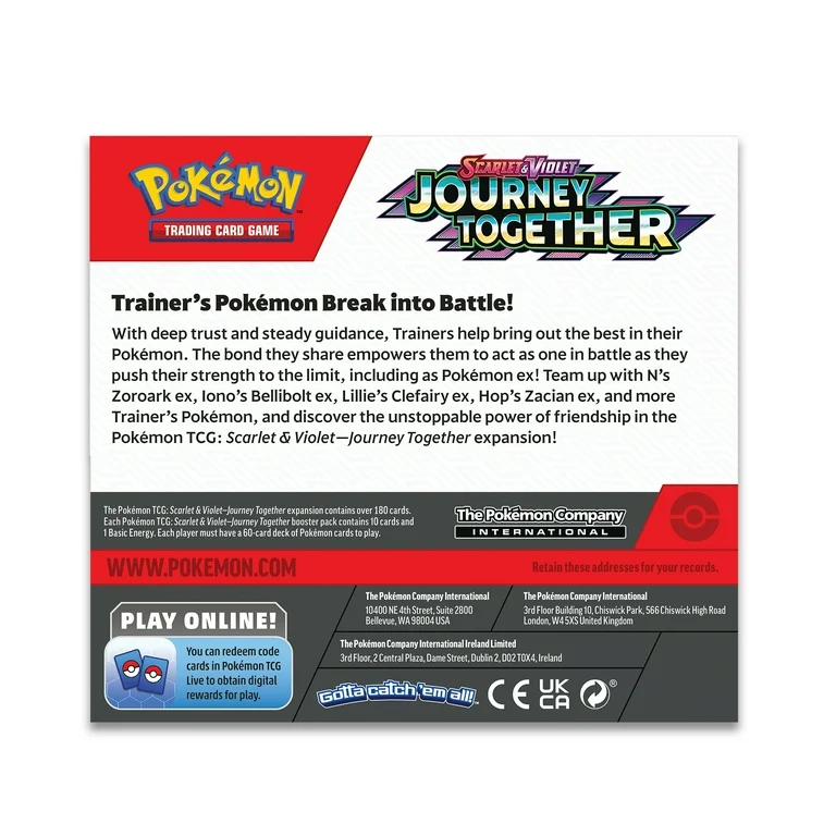 Pokémon TCG: Scarlet & Violet - Journey Together (SV09) Booster Box (36 Packs) - EN - Mookz Majestics
