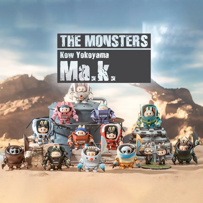 Labubu THE MONSTERS × Kow Yokoyama – Ma.K. S.A.F.S Darksteel - Mookz Majestics