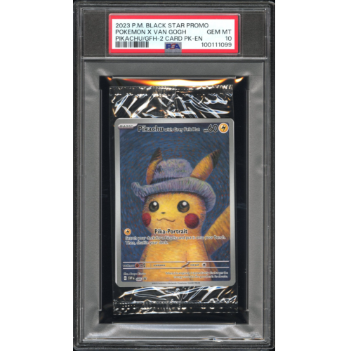 Pokémon Sealed Pikachu x Van Gogh PSA 10 GEM MINT – Promo #085 SVP