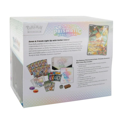 Pokémon TCG: Scarlet & Violet - Prismatic Evolutions (SV8.5) Elite Trainer Box - EN - Mookz Majestics