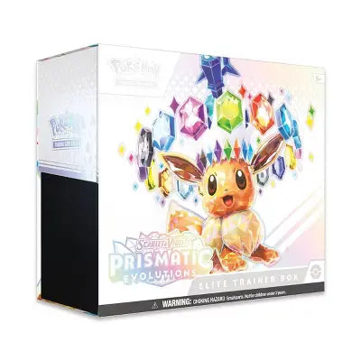 Pokémon TCG: Scarlet & Violet - Prismatic Evolutions (SV8.5) Elite Trainer Box - EN - Mookz Majestics