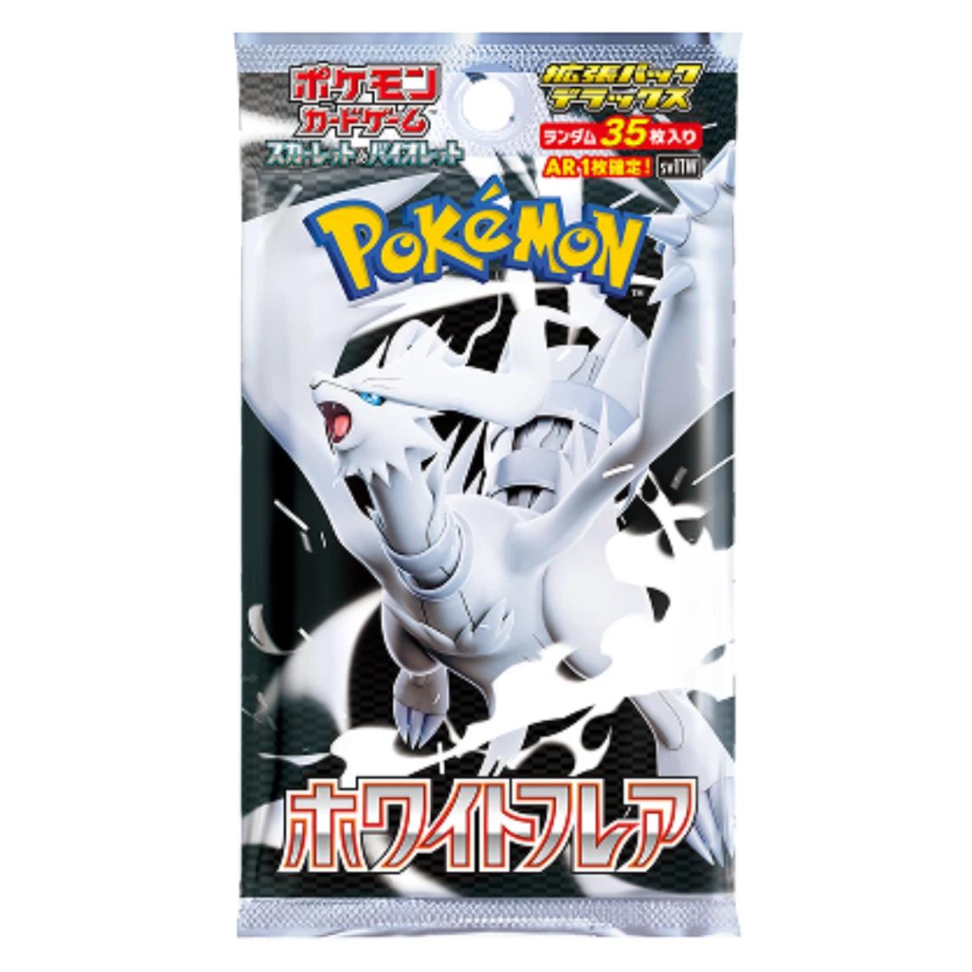 Pokémon TCG: Scarlet & Violet Expansion - White Flare (sv11w) DELUXE Booster Display (4) - JPN - Mookz Majestics