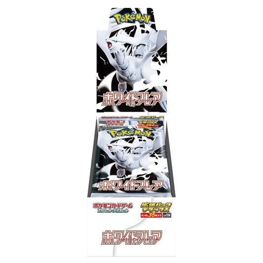 Pokémon TCG: Scarlet & Violet Expansion - White Flare (sv11w) DELUXE Booster Display (4) - JPN - Mookz Majestics