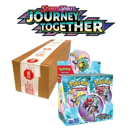 SV09 Pokémon TCG: Journey Together – Booster Box Display Case (EU Version ohne Box-Topper) - Mookz Majestics